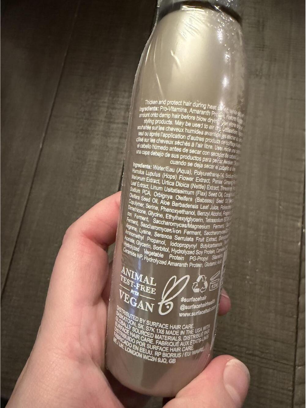 Surface Awaken Thickening Spray (Heat Protectant) - Picture 2 of 4